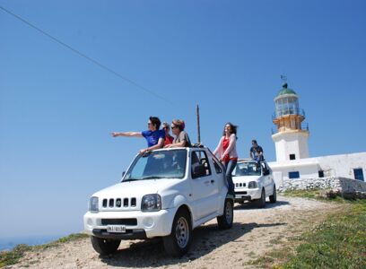 Tours in Mykonos - SUV 4X4 safari in Mykonos 